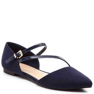 Kelly & Katie Eluna Flat Size 6 in Navy